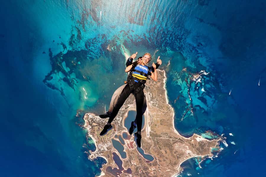 Hillary's Harbour: Rottnest Island Skydive and Ferry Package - Choosing 10,000ft vs 15,000ft: what you actually feel