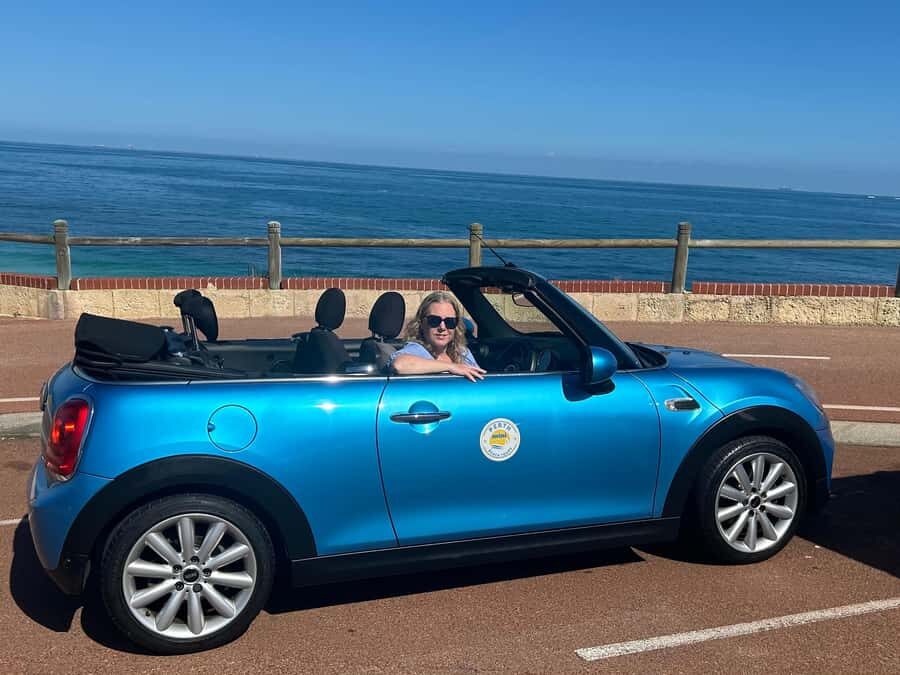 Perth: Coastal Beach Tour in a Mini Cooper Convertible - Cottesloe Beach: Pylon Views and Groyne Walks