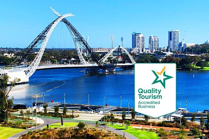 Perth East Foreshore and City Segway Tour - Stop-by-stop: Bell Tower to the parkland overlooking Perth