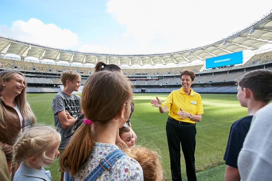 Perth: Optus Stadium Guided Tour - The route: walking the stadium with the best angles in mind
