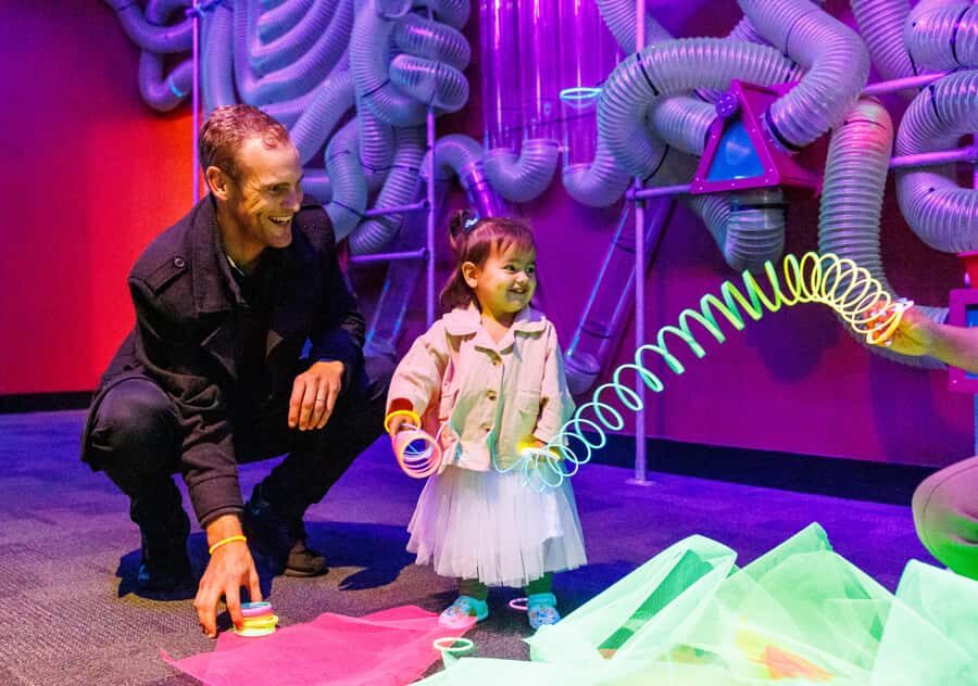 Perth: Scitech Discovery Centre All Day Entry Ticket - Hands-on galleries and over 100 exhibits: the science centre that actually gets you moving