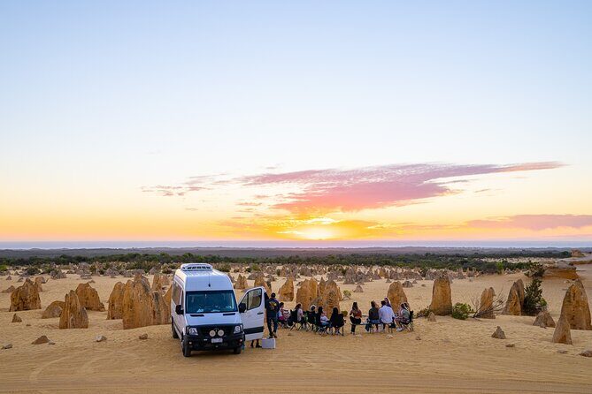 Pinnacles Desert Sunset Dinner and Stargazing Tour - Getting around and the group vibe: what affects comfort